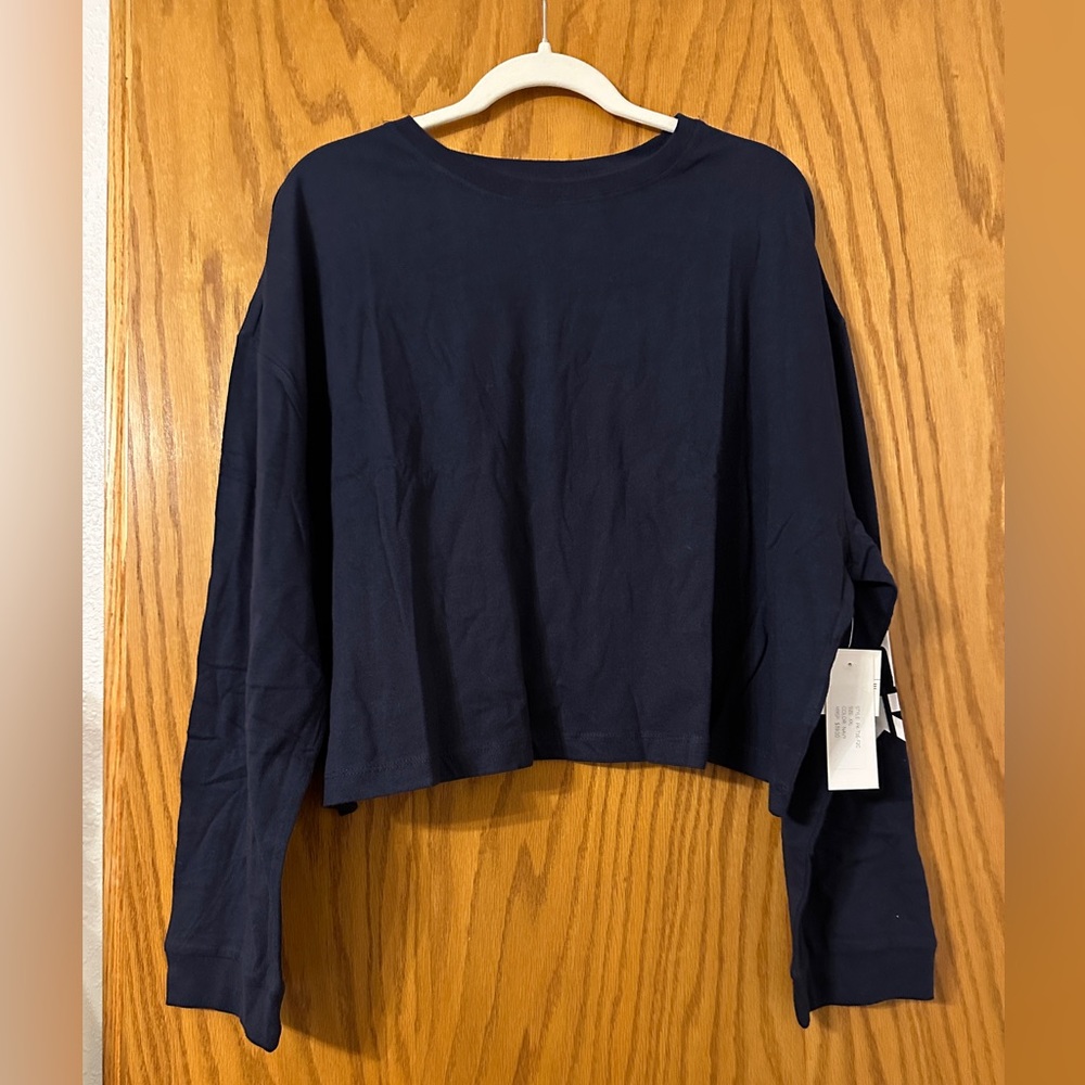 PSK Collective Cropped Long Sleeve Tee - NWT - Size XXL